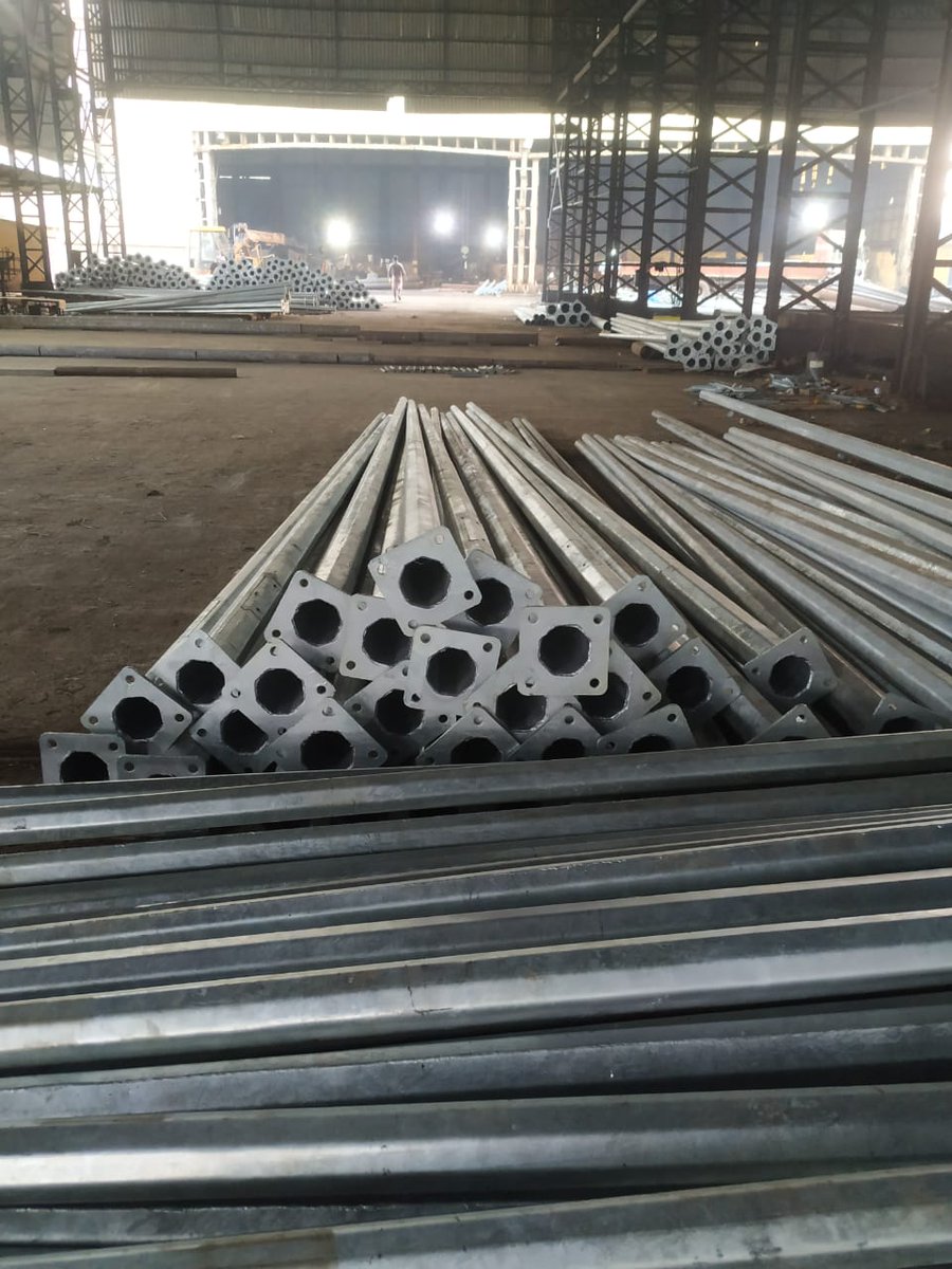 ConfireIndia's tweet image. Octagonal Poles Stock Available Book Now Hurry #confireindiaindustries #starinfinitytower #Kaushambi #ghaziabad
