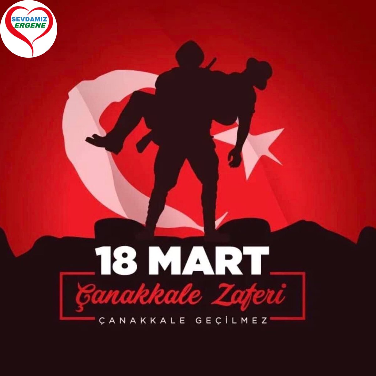 SevdamErgene's tweet photo. 18 MART ÇANAKKALE ZAFERİMİZ KUTLU OLSUN!

Ulu Önderimiz Gazi Mustafa Kemal Atatürk’ü, silah arkadaşlarını ve toprağı vatan yapan tüm şehitlerimizi rahmet, minnet ve saygı ile anıyoruz. #CanakkaleGecilmez https://t.co/gcvFsY9Fnw
