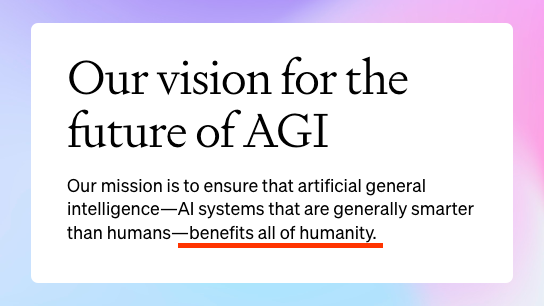 Set an example by making ChatGPT plus accessible to everyone. <a href="/sama/">Sam Altman</a>