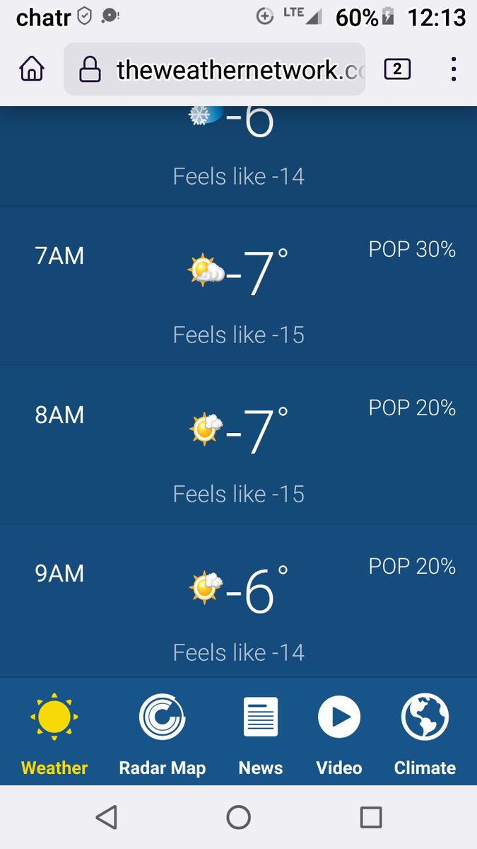justjoe on Twitter "Almost spring temps say different. Gas tank says