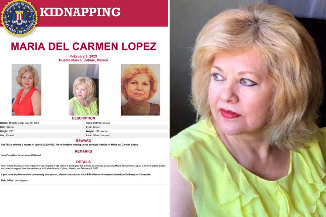 Daily Loud on Twitter "FBI offer 20,000 reward for return of U.S. mom
