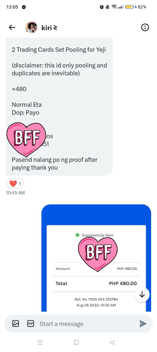 Lalalisacart's tweet photo. VERY HONEST FEEDBACK
#ItzHauls
π #kirisamfeedbacks ; @Kirisam43550206
VERY IRRESPONSIBLE SELLER. I CANNOT STRESS HOW MUCH STRESS THIS TRANSACTION HAS GIVEN ME. Please bear with me this is a long thread. So I bought Checkmate trading cards on August 6, 2022. https://t.co/9oEZx9FrDs