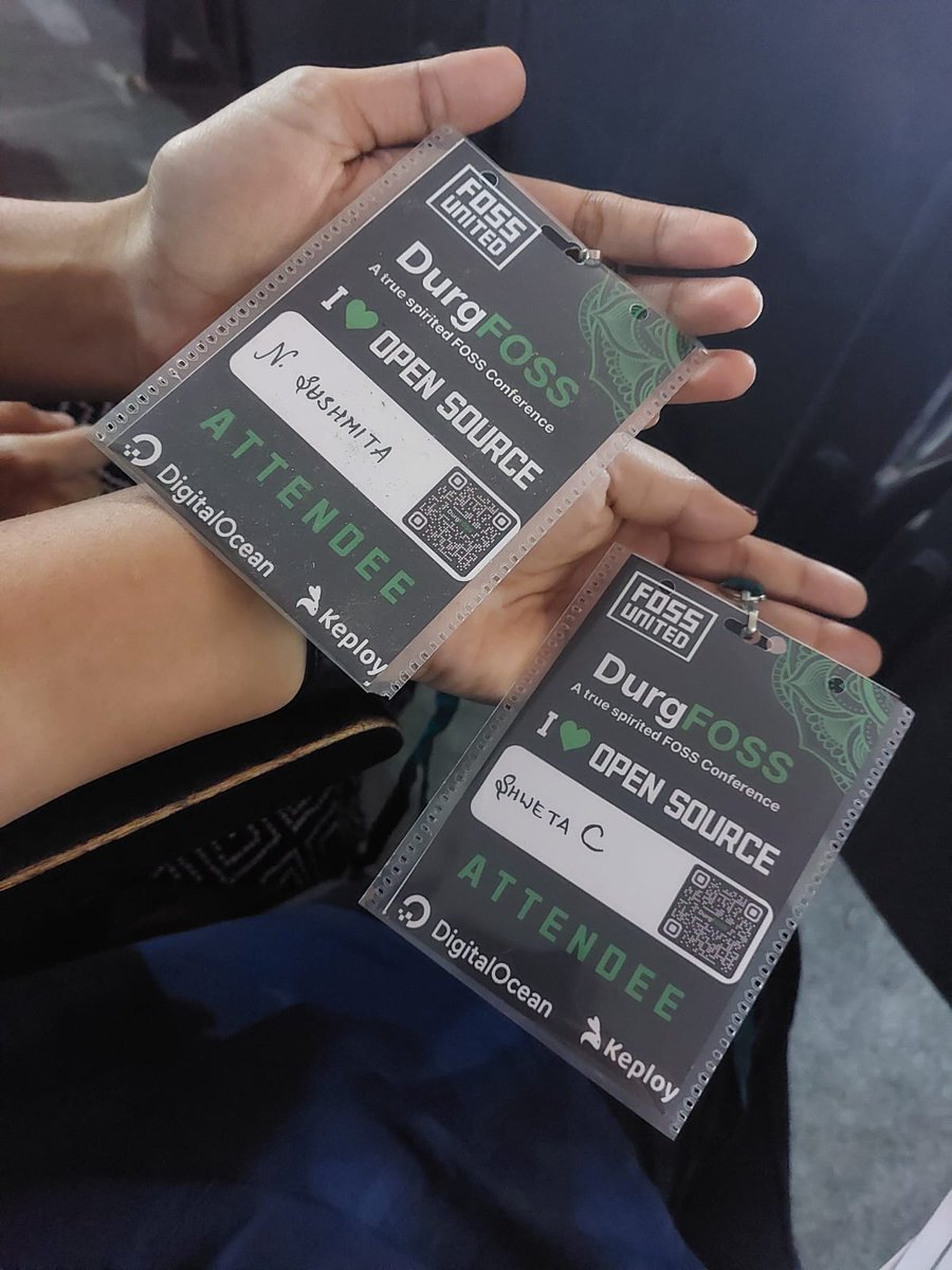 ShwetaC04389034's tweet image. To effort, To creativity, To Inspire.
An Open source seminar by DurgFoss.
Thank You for bringing this to us.
#DurgFoss @durgfoss 
At SSTC, Bhilai, CG