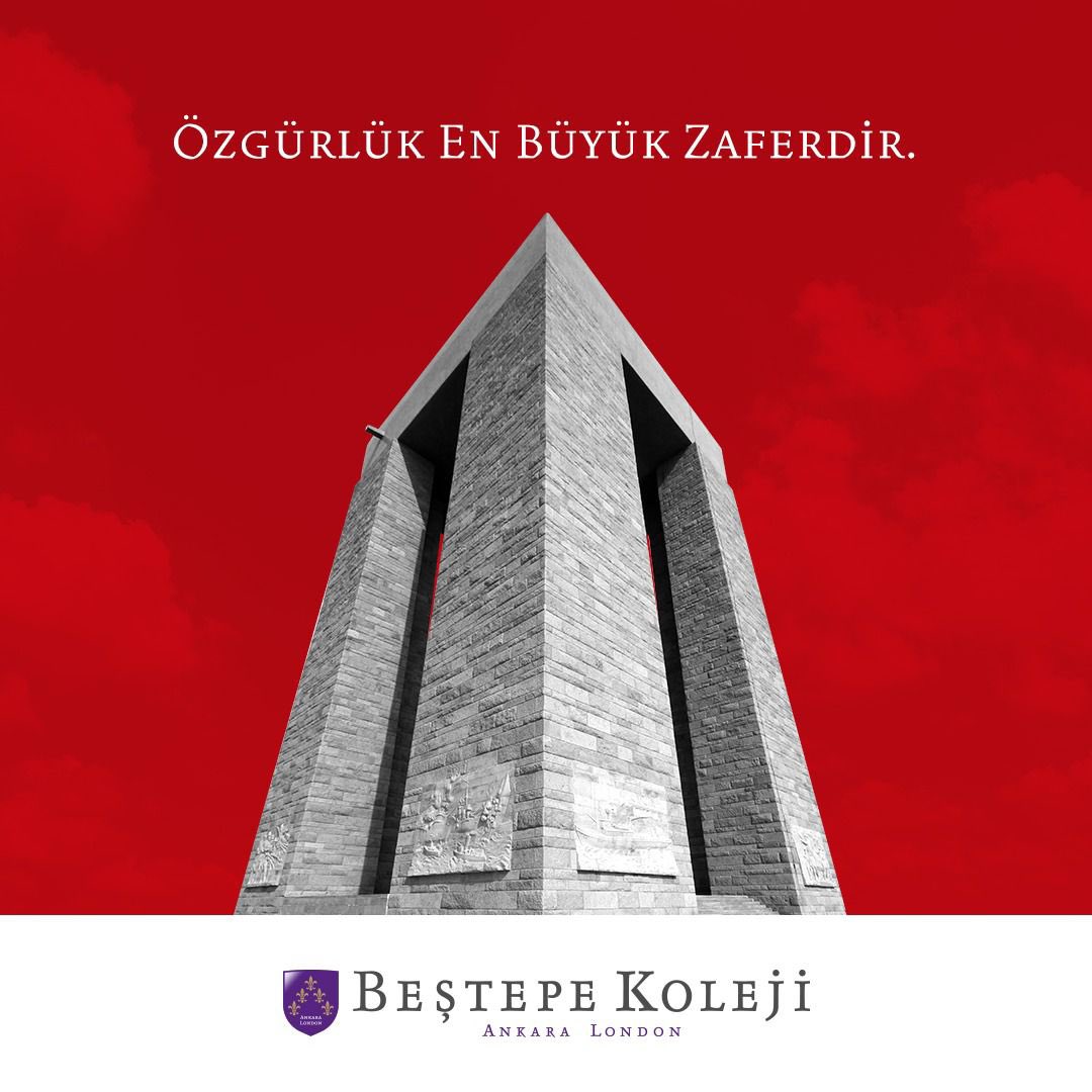 Çanakkale Zaferi’ni gururla sahiplenirken payımıza düşen sorumluluğun farkındayız. Bize özgür bir vatan bırakmak için gençliğini feda eden tüm şehitlerimize özgür nesiller borçluyuz. #BeştepeKoleji
