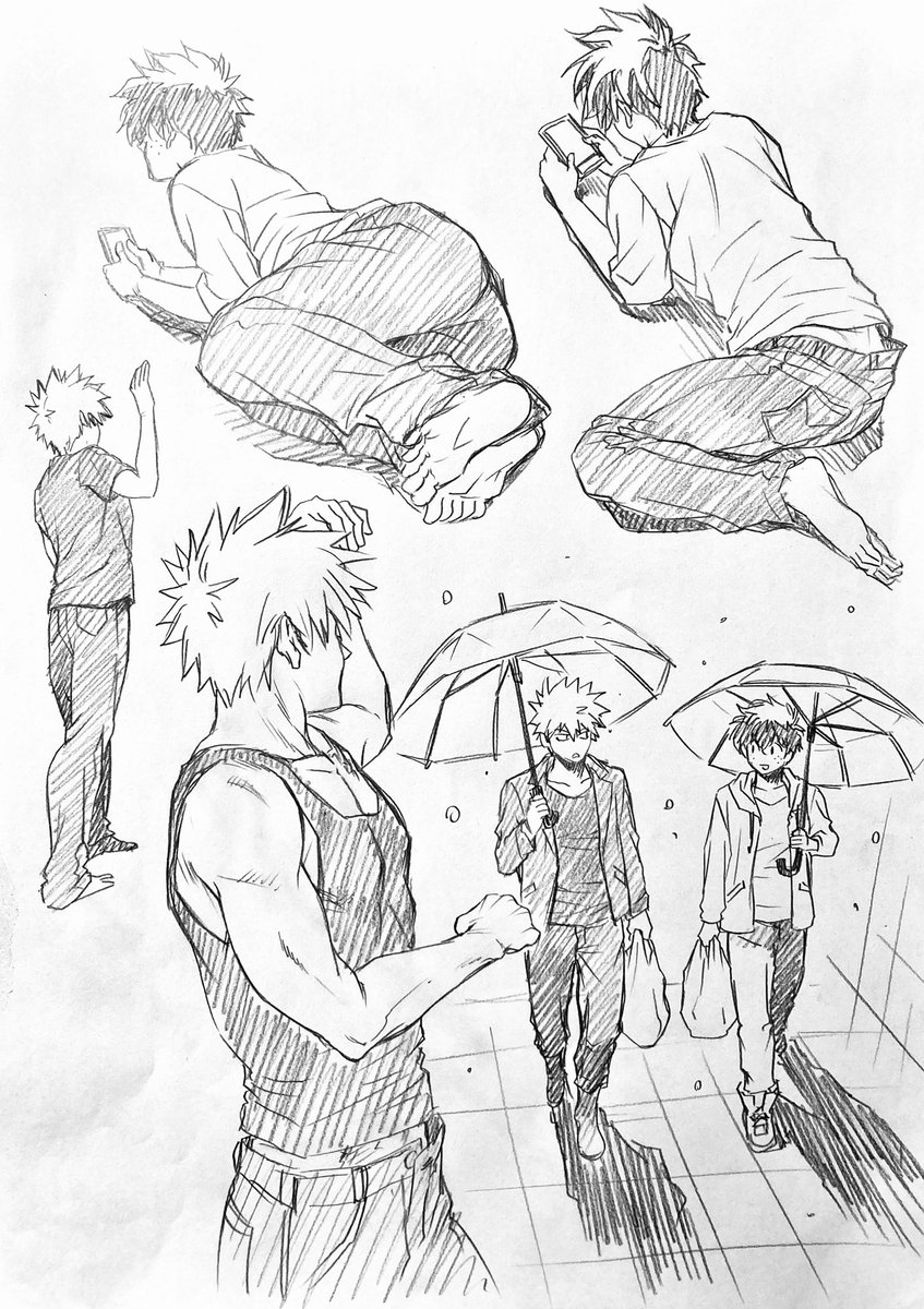 ラフ描き、💥🥦

2人で生活。
日常が描きたかった 