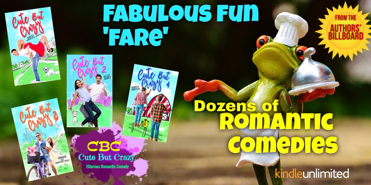 Authors United (@gr8authors) on Twitter photo LAUGH and Feed your Soul! Loads of fabulous Romantic Comedies for you! bit.ly/CBCseries #RomCom #Fun #Romance #Comedy #Indy #WritingCommunity <a href="/gr8authors/">Authors United</a> @MimiBarbour @SusanJeanRicci <a href="/PatriceWilton/">Patrice Wilton</a> #KU LAUGH and Feed your Soul! Loads of fabulous Romantic Comedies for you! bit.ly/CBCseries #RomCom #Fun #Romance #Comedy #Indy #WritingCommunity <a href="/gr8authors/">Authors United</a> @MimiBarbour @SusanJeanRicci <a href="/PatriceWilton/">Patrice Wilton</a> #KU