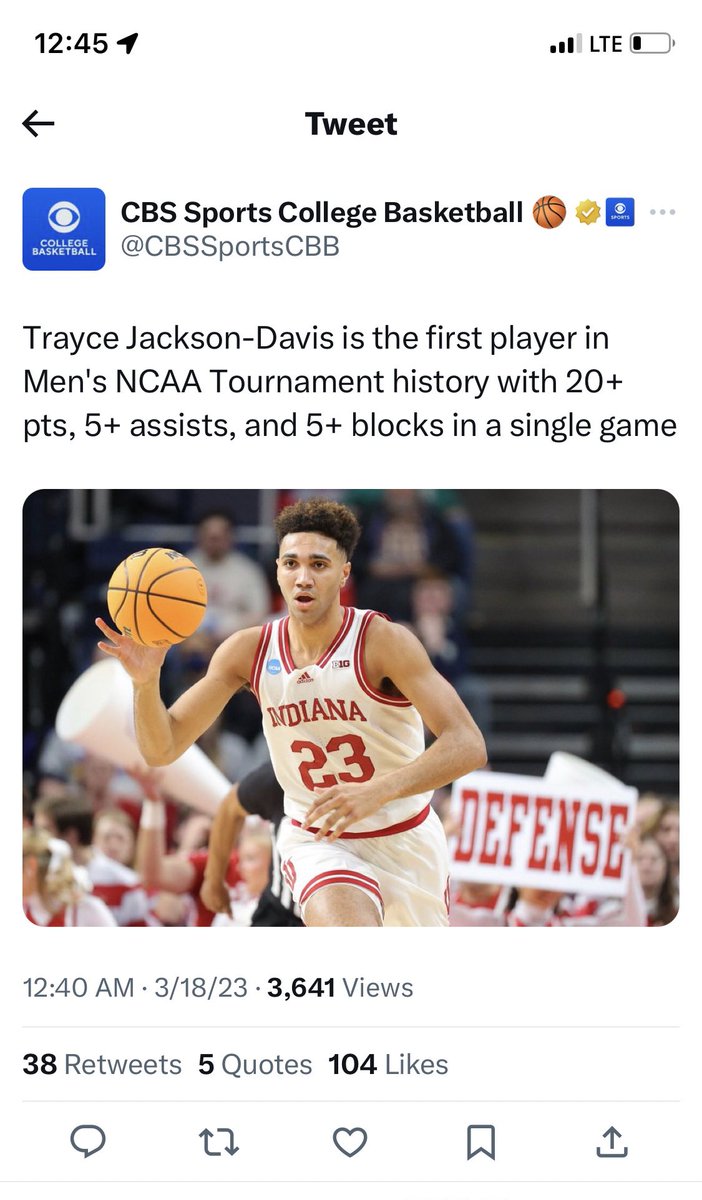 hkrobinette's tweet photo. I mean, tears were appropriate 🥹🥹🥹 #iubb https://t.co/LCSSf3CaDA