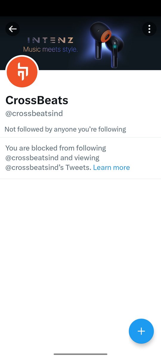 devashish_2510's tweet photo. @crossbeatsind Blocking a customer who spent his hard earned money buying your product is a HIGHLY UNETHICAL act. Who have shown your real face. Rs.4500/- is a very small amount to have a negative publicity. Trust me it's not worth it https://t.co/9zUkufvqxr