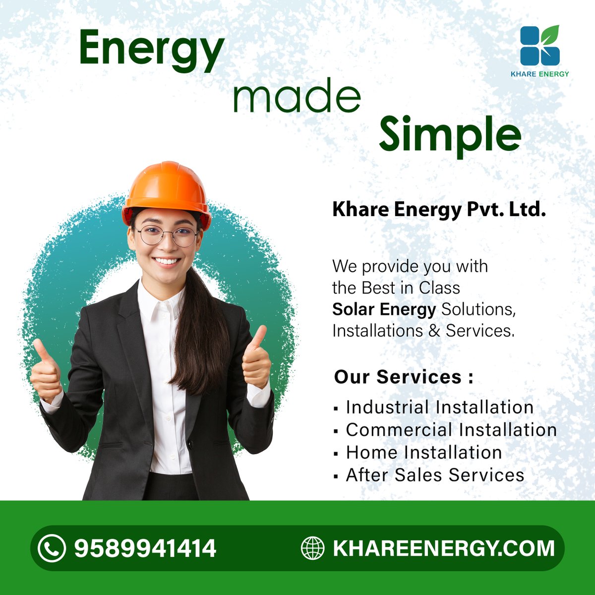 khareenergy's tweet photo. Energy made Simple

https://t.co/l8V05yS81H
#solarenergy #solarpanels #solarpower #solarinstallation #solar #khareenergyindia https://t.co/r9PePr817C