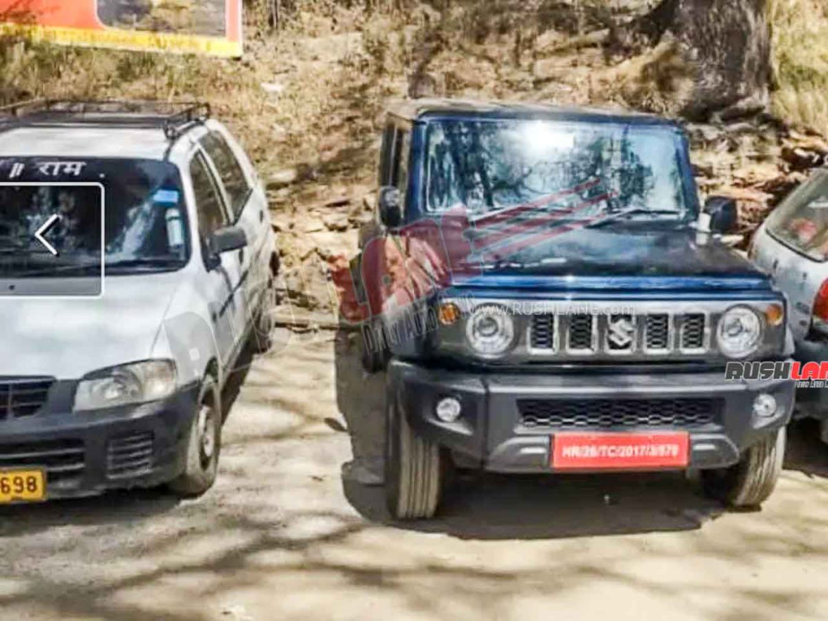 rushlane's tweet photo. πGet ready for the new #MarutiJimny! The #CompactUV has been spotted alongside Alto.
POTENTIAL - to be a popular choice in the Indian market. Boxy profile, stylish design, Jimny has a lot to offer #BookingsOpen -25k. Stay tuned for more updates. Launch May! #CompetitivePrice https://t.co/LoKx0Shjua