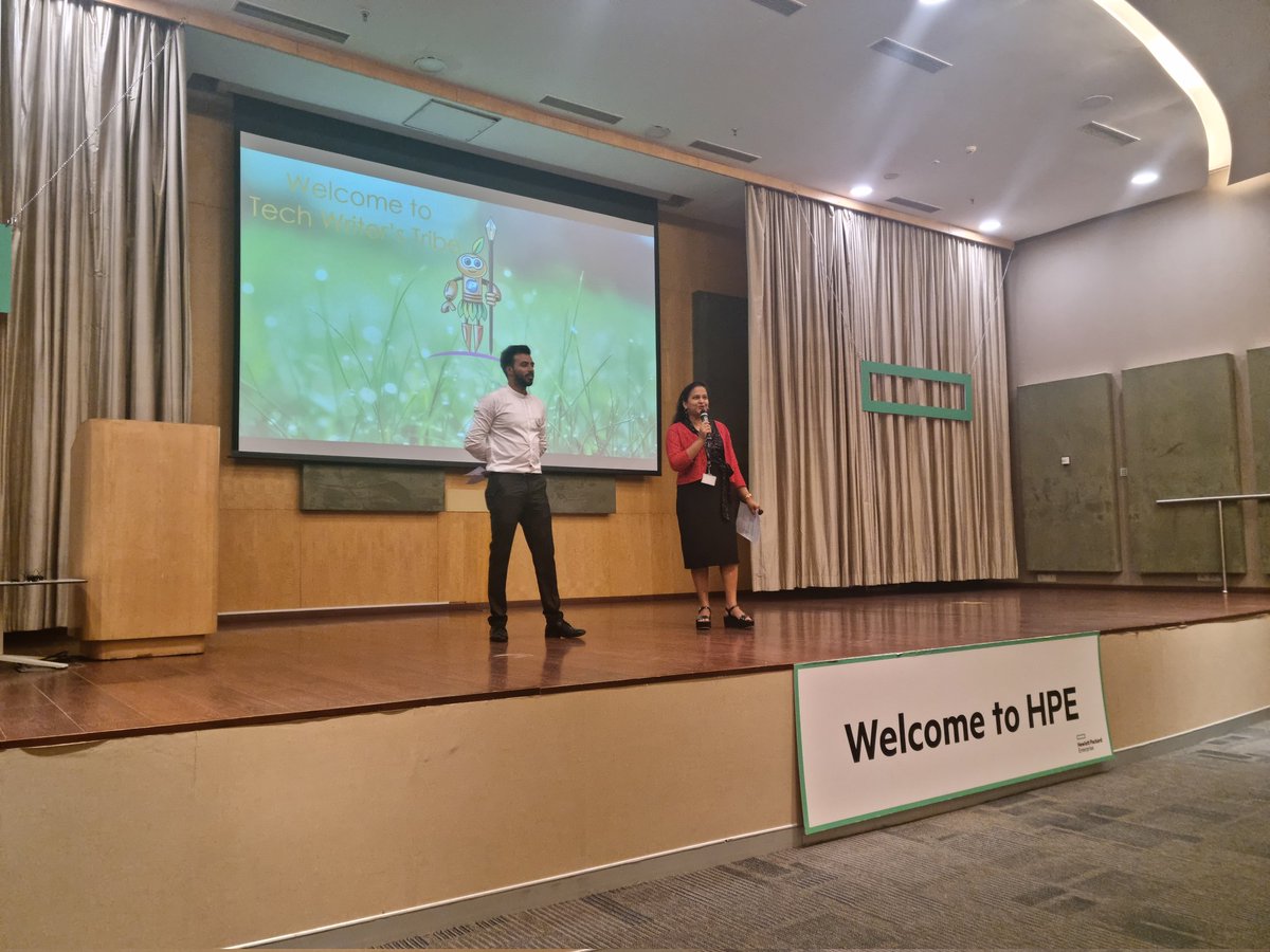 #techwriterstribe #conference #hpe #knowledgemanagement #bangalore #ai #SaaS