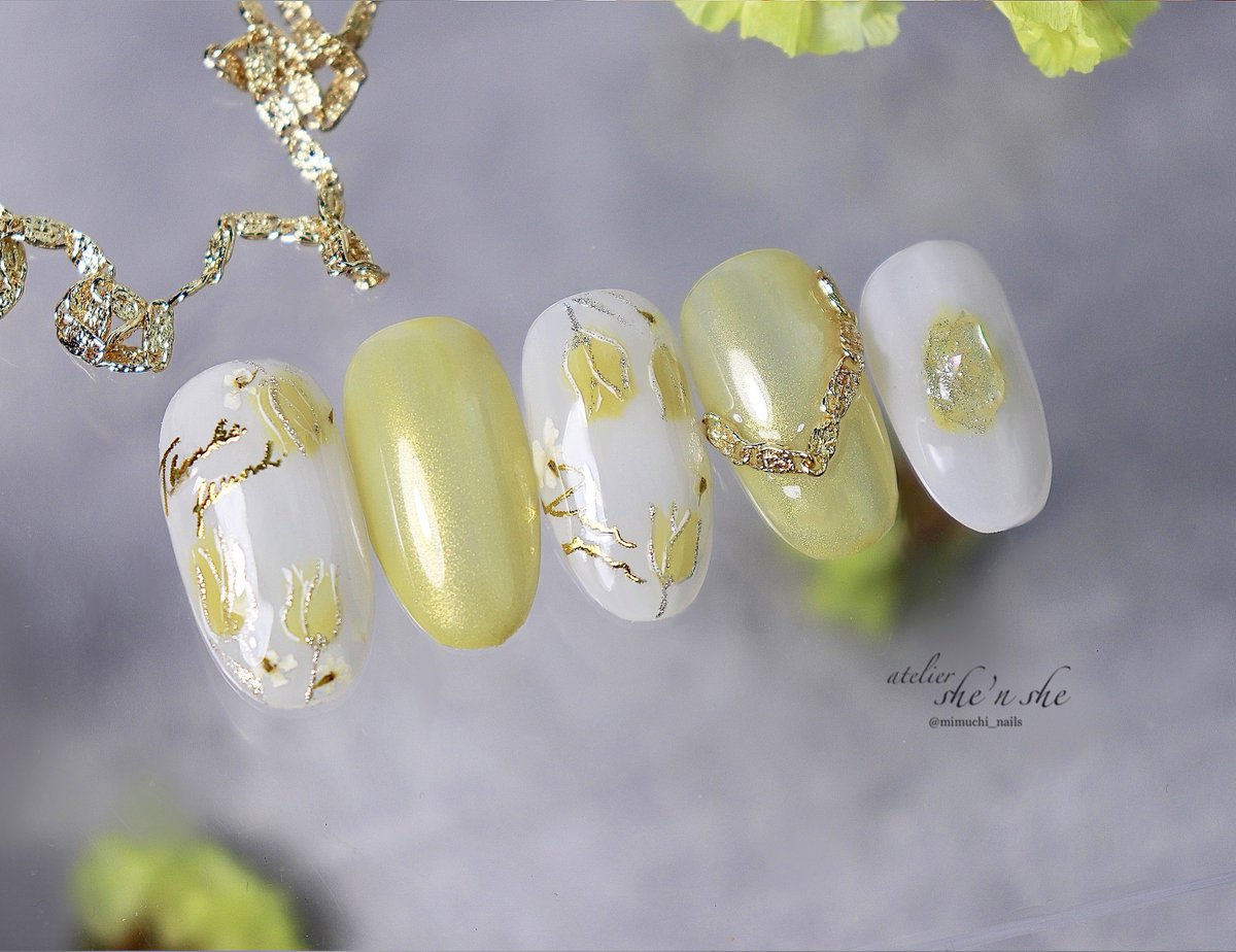 mimuchi_nails's tweet photo. チューリップネイル🌷 https://t.co/ONYfFqeXVr