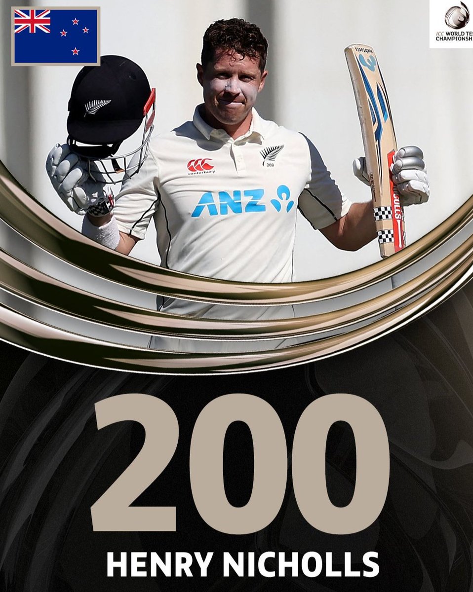 donbradmanacdmy's tweet photo. Sir Don Bradman of the day 🔥🔥🔥
Maiden Double Hundred for.. #HenryNicohlls
#NZvSL https://t.co/v2VdtMGNod