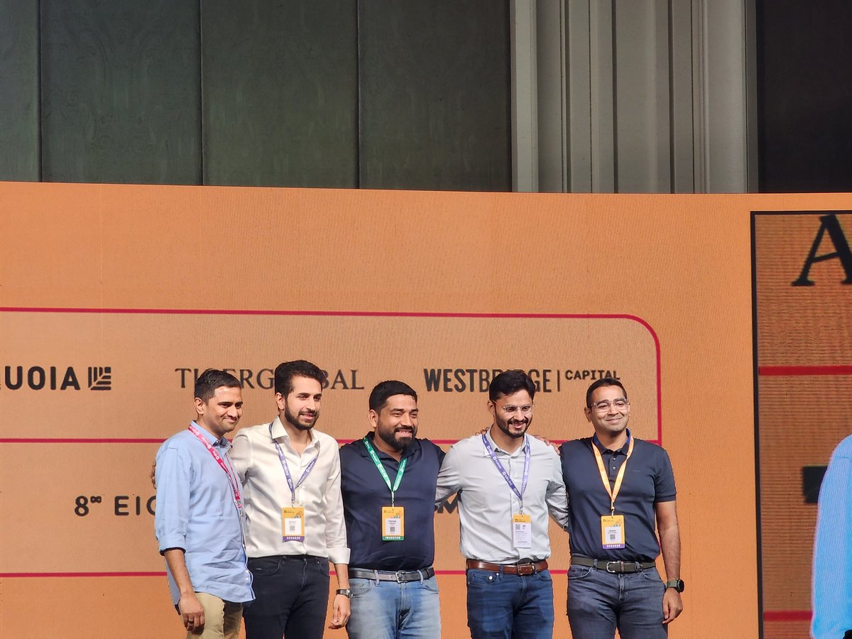 Thank you <a href="/Accel/">Accel</a> <a href="/sequoia/">Sequoia Capital</a> Lovely session