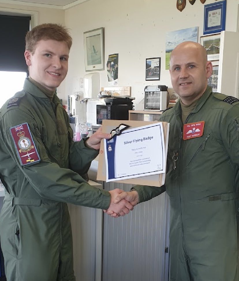 632 Volunteer Gliding Squadron (@632vgs) on Twitter photo Congratulations to our FSC CWO Josh Walker for completing his first solo at RAF Syerston, home of air cadet gliding! @AOC22Group <a href="/fts_2/">Comdt 2 FTS</a> <a href="/RCWalesandWest1/">RC Wales and West</a> <a href="/WandWAirCadets/">Wales & West Region</a> <a href="/1444Sqn/">1444(Brownhills)Sqn</a> #632vgsOnTour Congratulations to our FSC CWO Josh Walker for completing his first solo at RAF Syerston, home of air cadet gliding! @AOC22Group <a href="/fts_2/">Comdt 2 FTS</a> <a href="/RCWalesandWest1/">RC Wales and West</a> <a href="/WandWAirCadets/">Wales & West Region</a> <a href="/1444Sqn/">1444(Brownhills)Sqn</a> #632vgsOnTour