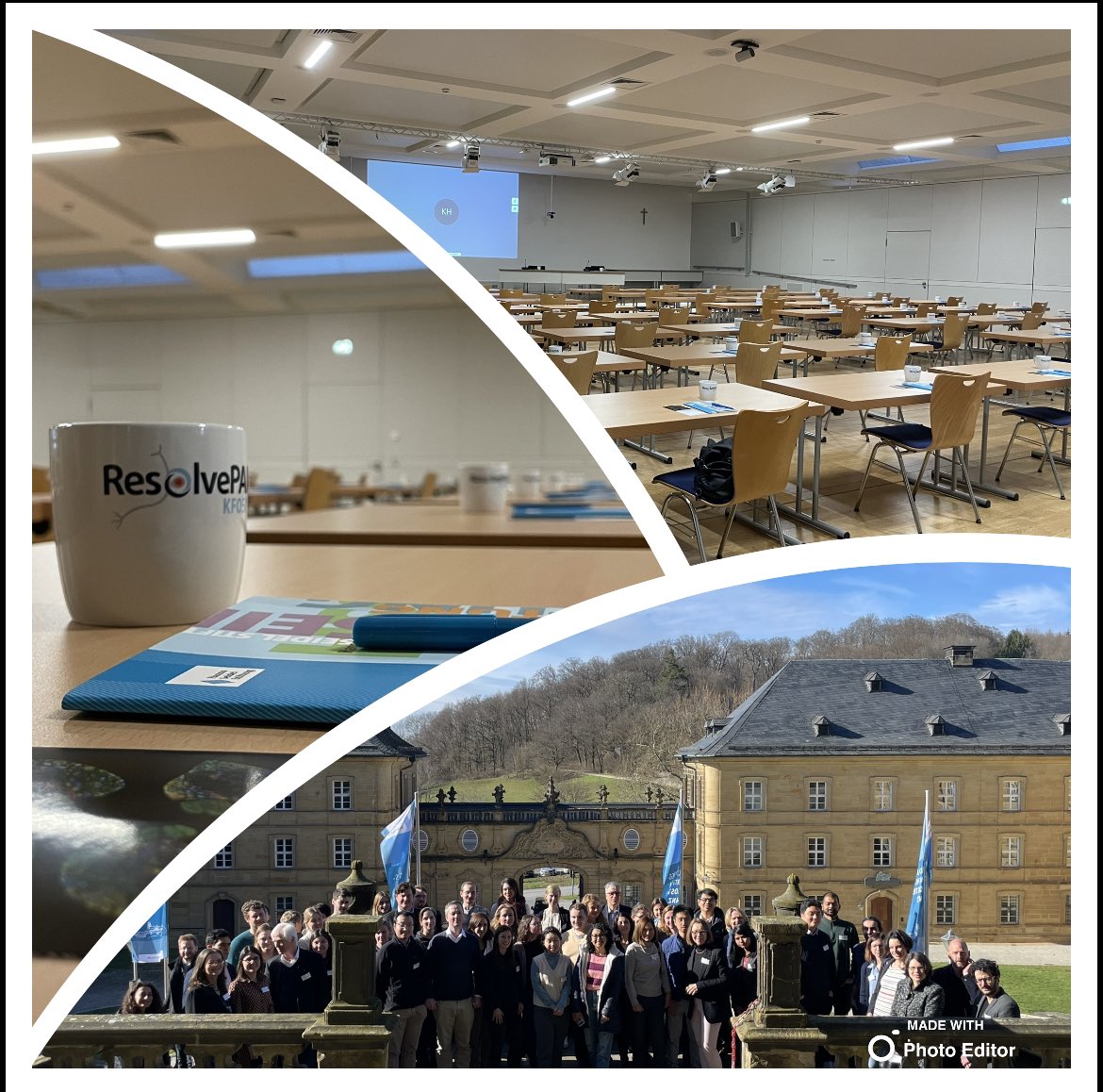 HeikeRittner's tweet photo. Inspired - enthusiastic - excited by sciences - exchange - ideas. Our midterm meeting in Banz with 60 young and established academics @ResolvePain @Uni_WUE https://t.co/pybpd3laSl