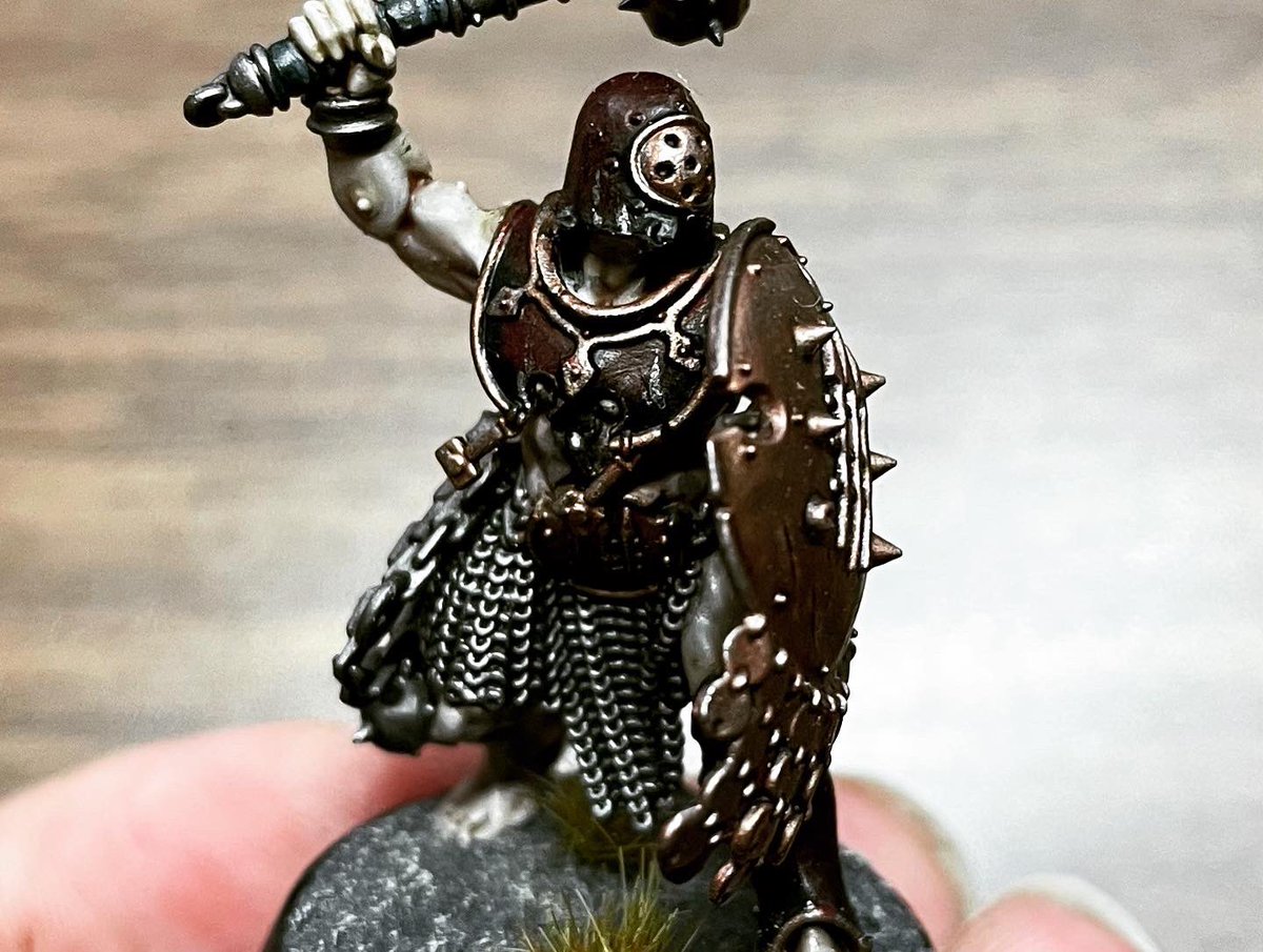 wackostracko's tweet photo. Finished my Iron Golems! Including a Daddy Golem and Baby Golem. #warcry #PaintingWarhammer #ウォーハンマー https://t.co/eQg0dnHwS0