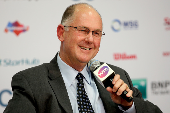 BillSimons1's tweet photo. Changing Times – #WTA Chief on the State of Tennis in turbulent times. #SteveSimon opens up on China, Wimbledon, equal pay and the appeal of women’s tennis. https://t.co/uiYV90vJz1 https://t.co/3NuJyZ8xQ1