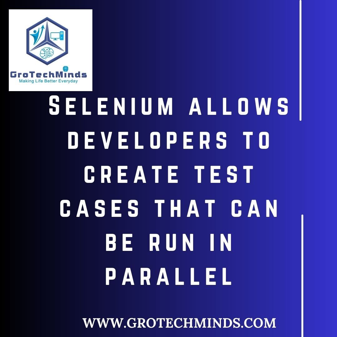 grotechminds's tweet image. Things to know about Selenium!!
.
.
.
.
.
#grotechminds #softwaretestingbymkt #automationtesting #automation #automationtesting #Onlineclass #softwaretesting #softwaretester #softwaretestingjobs #testing #softwareengineering #softwarequalityassurance #softwaretestingcompany