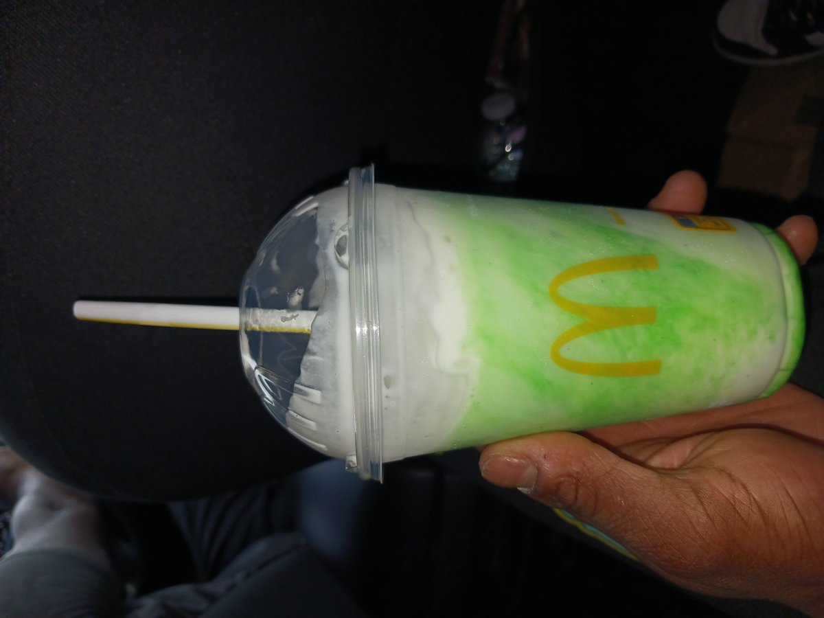 cory_est's tweet photo. I got a Shamrock Shake https://t.co/NHtyBnMOHR