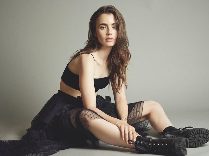 Happy Birthday British and American actress Lily Collins, now 34 years old. 