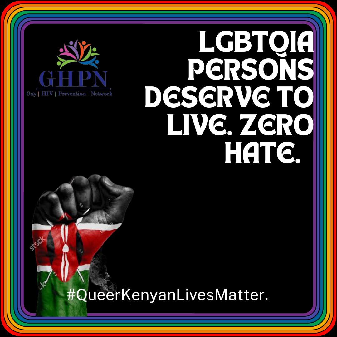 Article 26, of kenya constitution states that:
Every person has the right to life.
LGBTQI+ persons have the right to life.
#righttolifeLGBTQKenya
#strongertogether
<a href="/NCIC_Kenya/">NCIC Kenya</a>
 <a href="/UNHumanRights/">UN Human Rights</a> 
<a href="/GlobalFund/">The Global Fund</a> 
<a href="/WilliamsRuto/">William Samoei Ruto, PhD</a> 
<a href="/MOH_Kenya/">Ministry of Health</a> 
<a href="/UNWatch/">UN Watch</a> 
<a href="/gpdkaluma/">Hon. George Peter Kaluma (Commentaries)</a> 
<a href="/USEmbassyKenya/">U.S. Embassy Nairobi</a>
