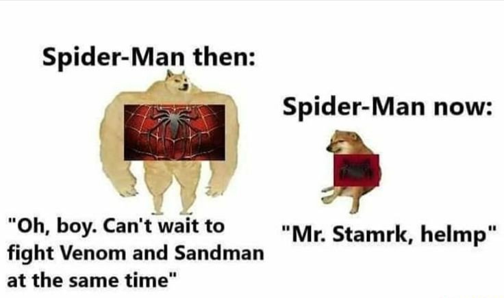 definitelyshivs's tweet photo. #spidermeme https://t.co/e8utgjmLHB