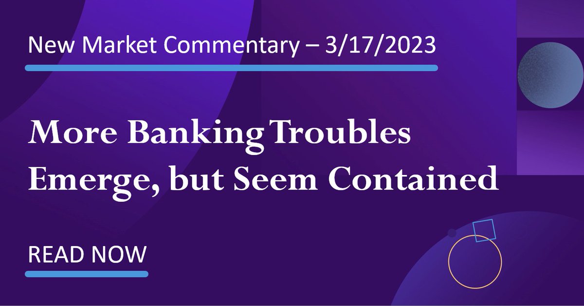 BlockNewman's tweet image. Check out the latest commentary from @CeteraIM which explains the causes and actions being taken to solve the recent banking problems. The good news is that there could be a silver lining in all this. Click here to read more: bit.ly/3Lv82zc