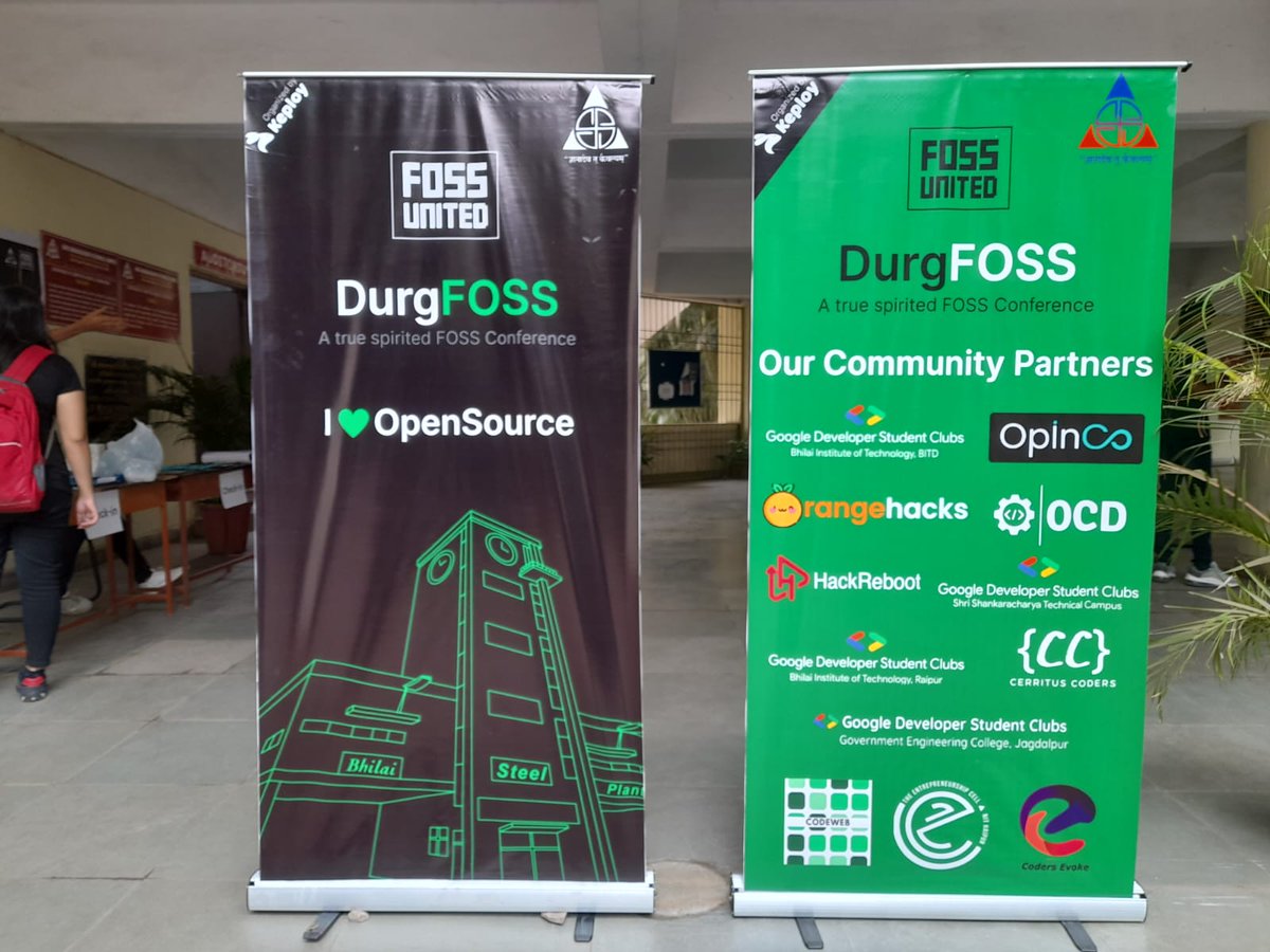 durgfoss's tweet image. DurgFOSS is officially started 🚀