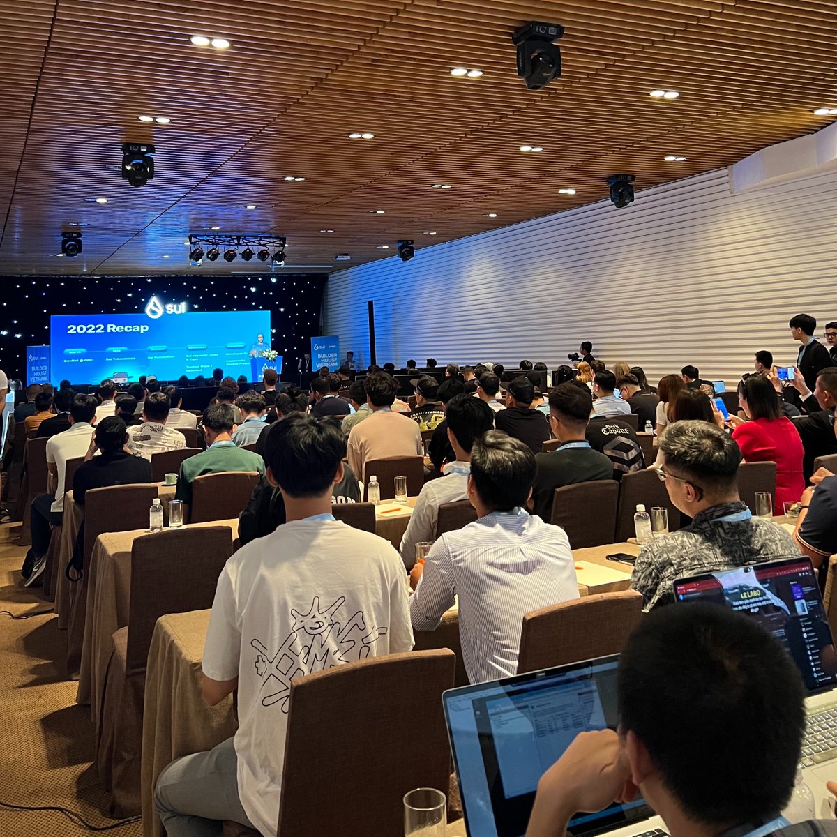 Sui (@suinetwork) on Twitter photo It's a full house at the <a href="/jump_/">Jump Crypto 🔥💃🏻</a> x #SuiBuilderHouse Ho Chi Minh City as we kick off things off!🥳
Looking forward to seeing many of you over the next two days! It's a full house at the <a href="/jump_/">Jump Crypto 🔥💃🏻</a> x #SuiBuilderHouse Ho Chi Minh City as we kick off things off!🥳
Looking forward to seeing many of you over the next two days!