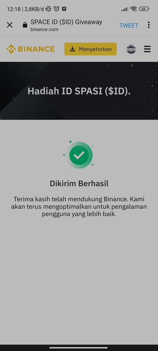 Jesse290703's tweet photo. @binance @SpaceIDProtocol Quite brilliant &amp; interesting project at its early stage. I really excited for this  airdrop Its community is fast growing. This has definitely huge potential as well. https://t.co/05dWY6Frhy