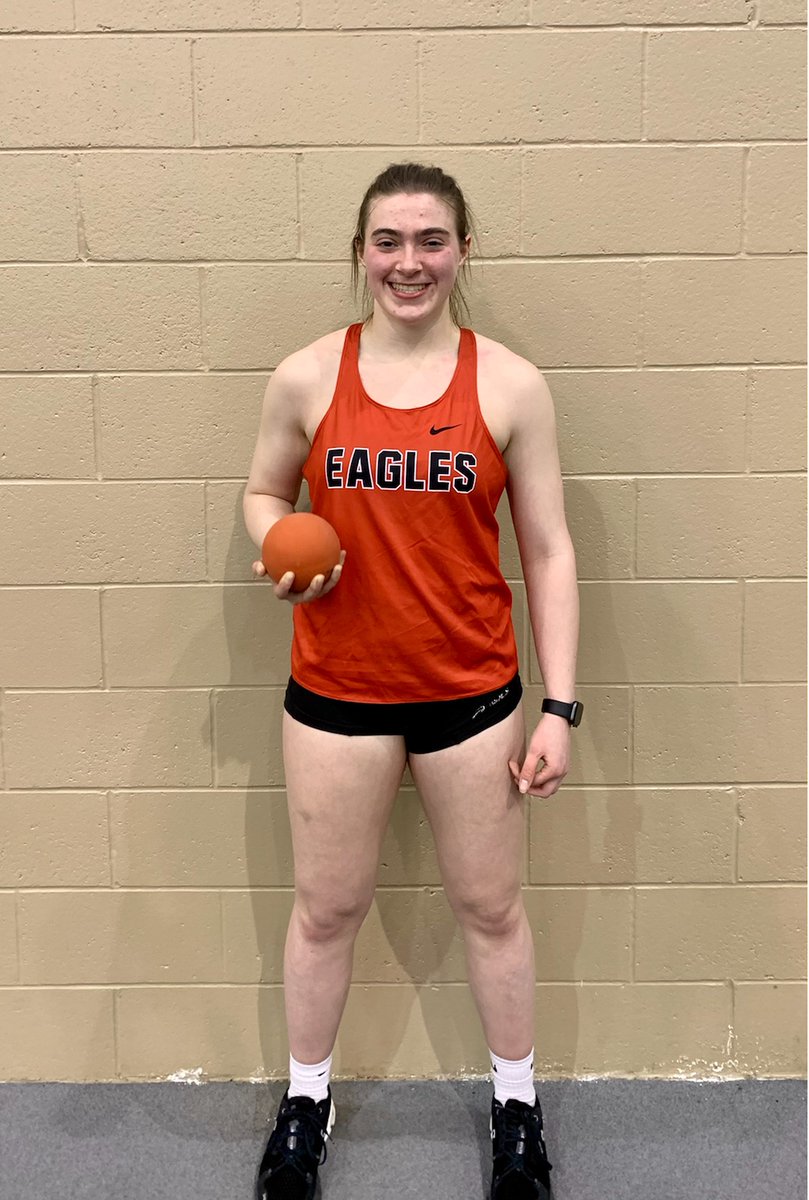 Frankton_Track's tweet photo. Congratulations to Sydney Duncan who broke the school record in the shot put.  Sydney threw 41' 7" at Trine and won the meet while bettering her personal best by over two feet.  Great work, Sydney! https://t.co/MQHrCTie3M
