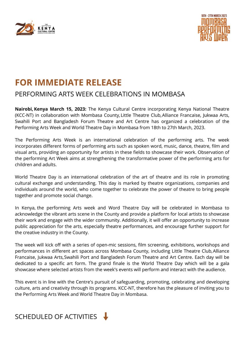 Kenya Cultural Centre (Kenya National Theatre) tweet media