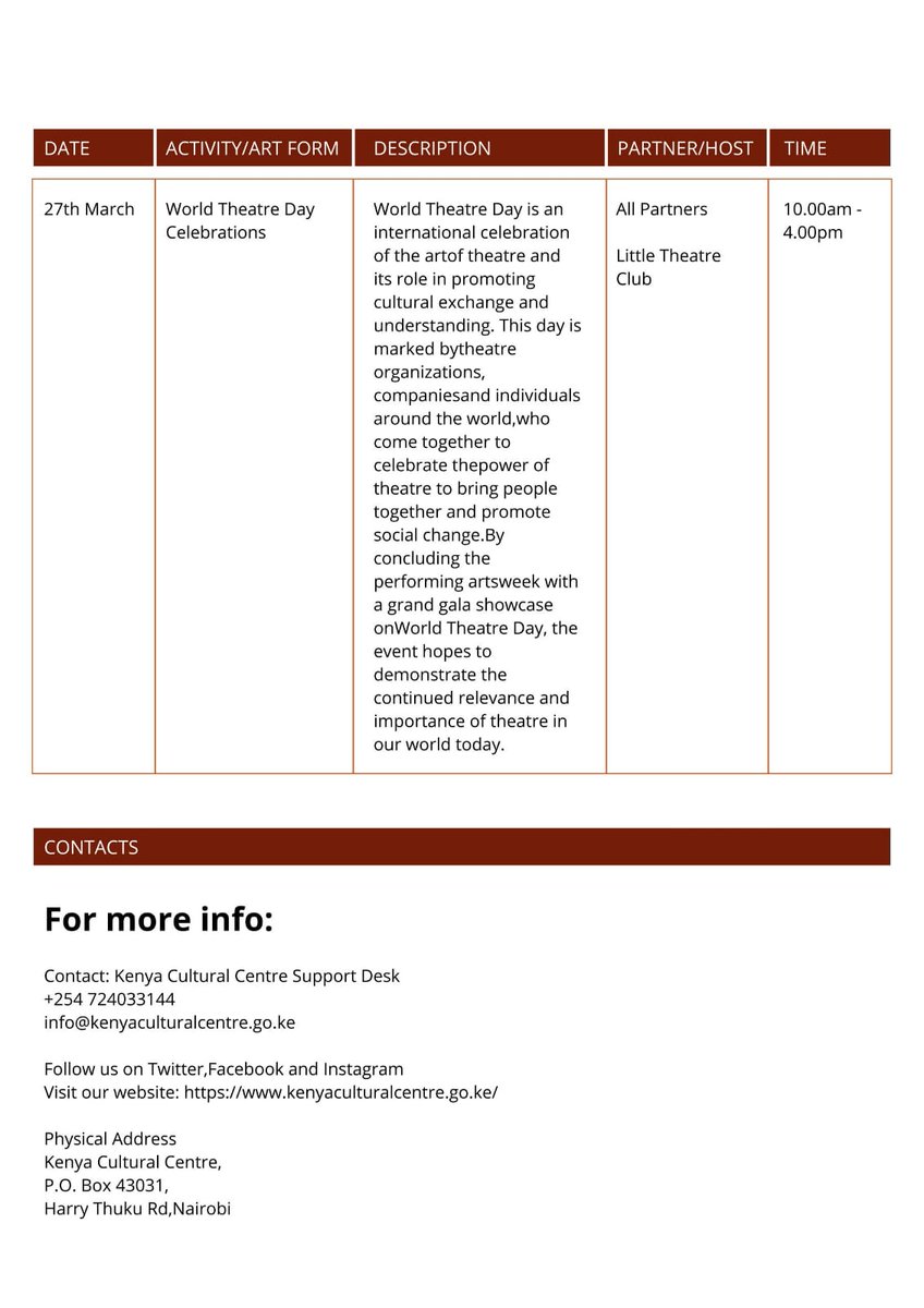 Kenya Cultural Centre (Kenya National Theatre) tweet media