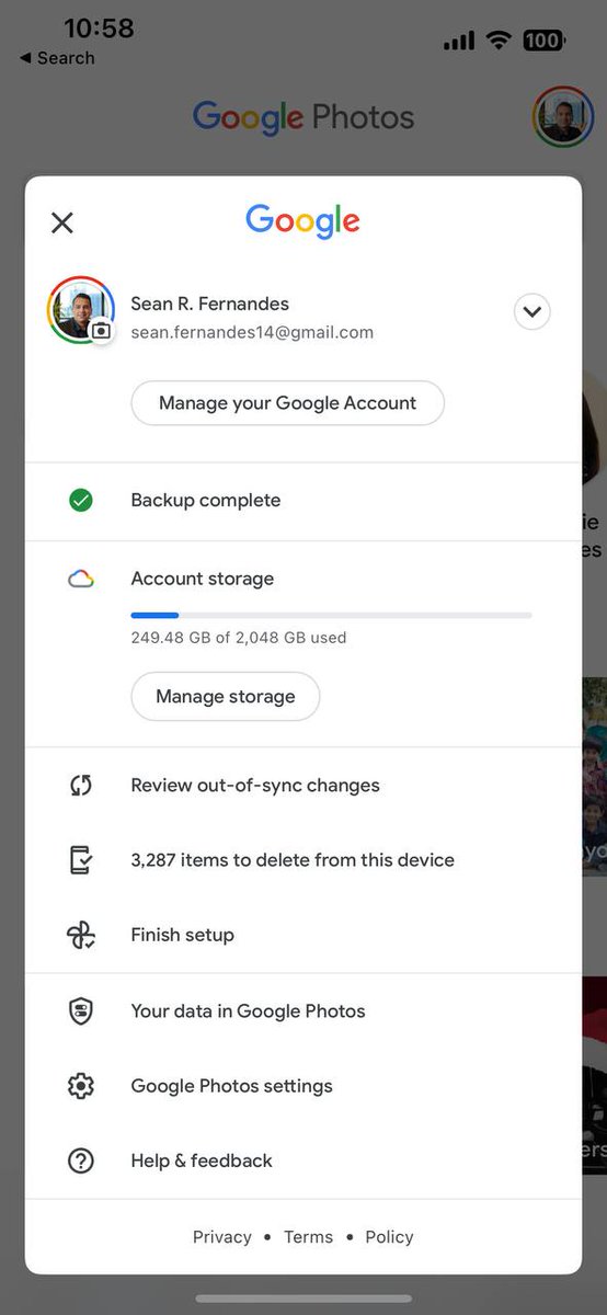 sr_fern's tweet photo. @googlephotos how is it that backup works better on iOS than on Android? 😭

My photos back been backing up for 6 months https://t.co/IVjeDkITmw