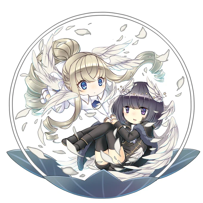 昔描いたルシェサリュ  #beatmaniart_iidx #みじ絵 