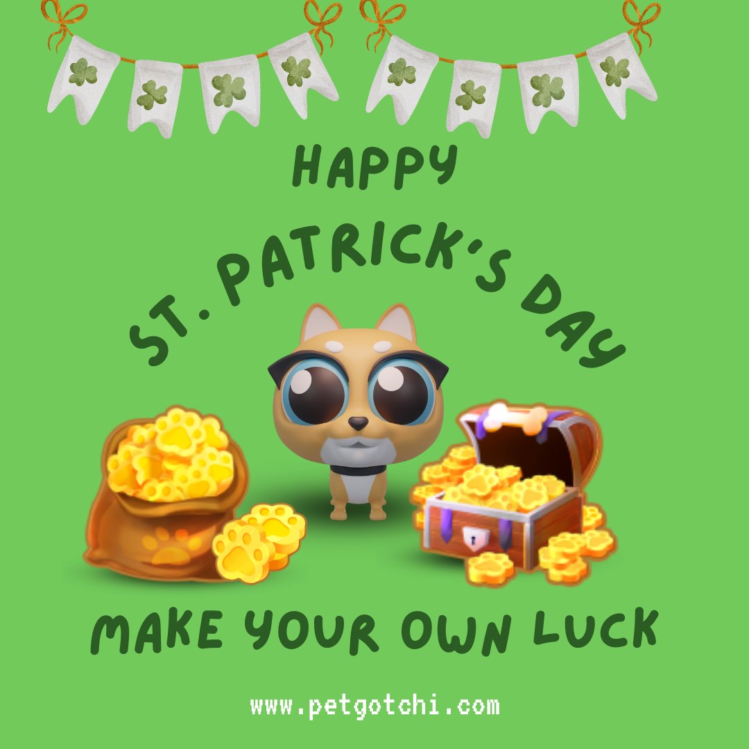 petgotchi's tweet photo. Happy St. Patrick's Day everyone! 🍀🌈💚 Whether you're Irish or not, let's spread some joy and positivity maybe even learn a little bit more about the history and culture of Ireland! #StPatricksDay2023 https://t.co/bV3BKn4hwG