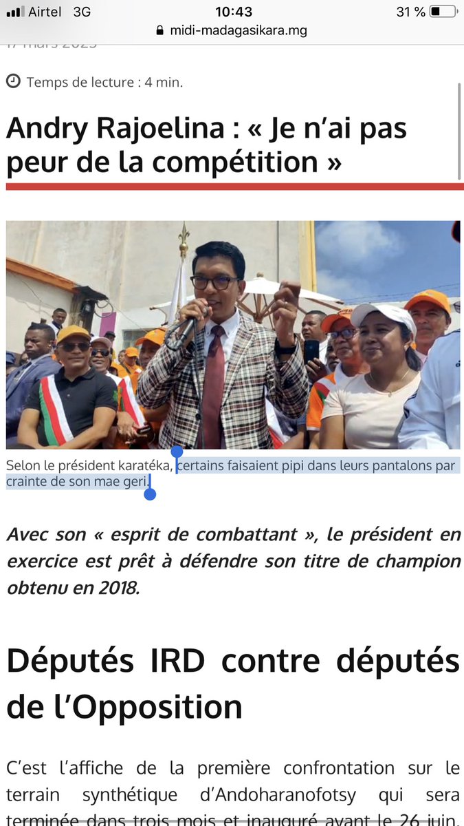 Raoelina Jean Heriniaina tweet media