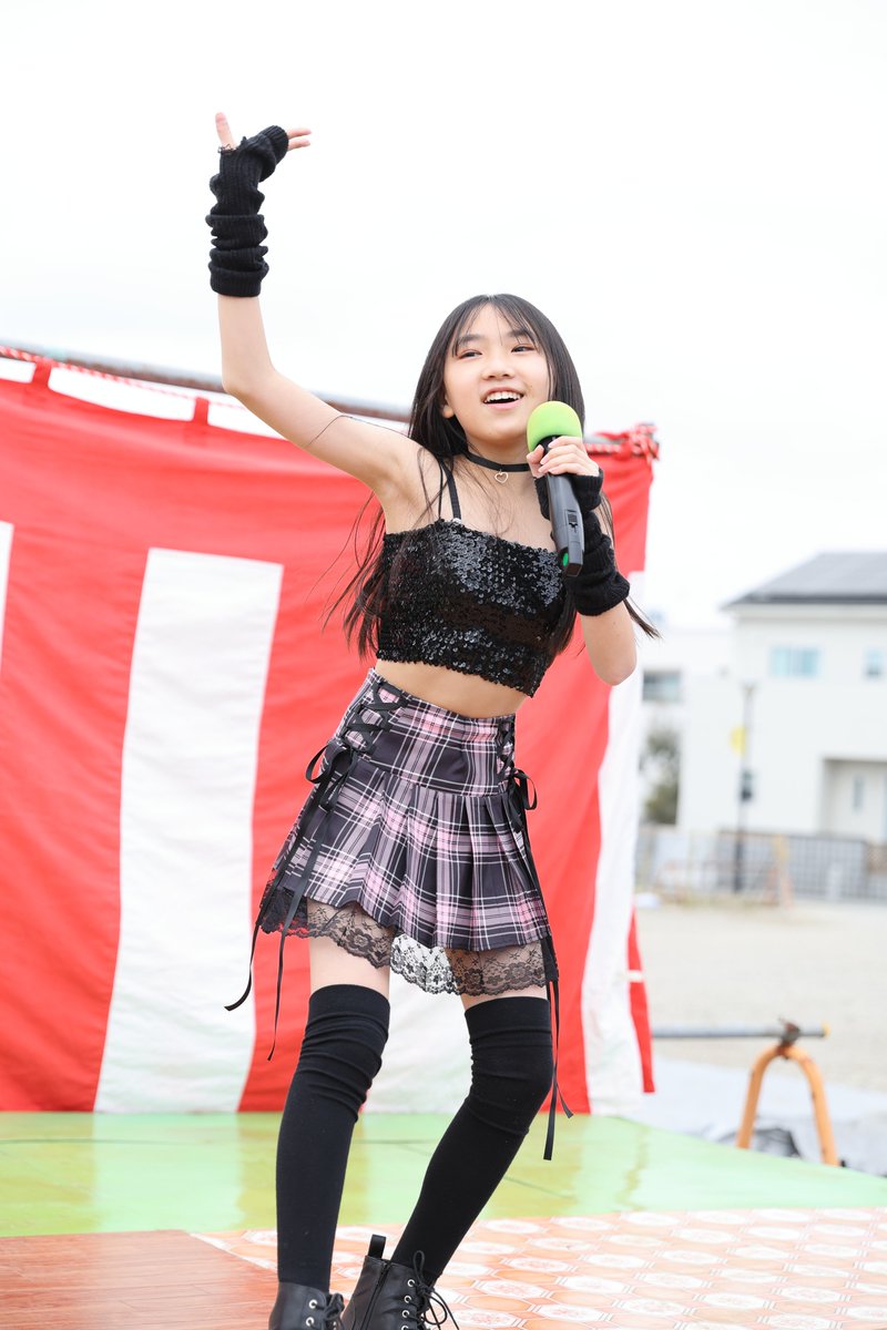 2023年3月12日(日) 駅前アイドル＠ 千葉八街駅前イベント #まゆ #亀有ご当地アイドル #coco亀 野外でまゆちゃん初見でした☺