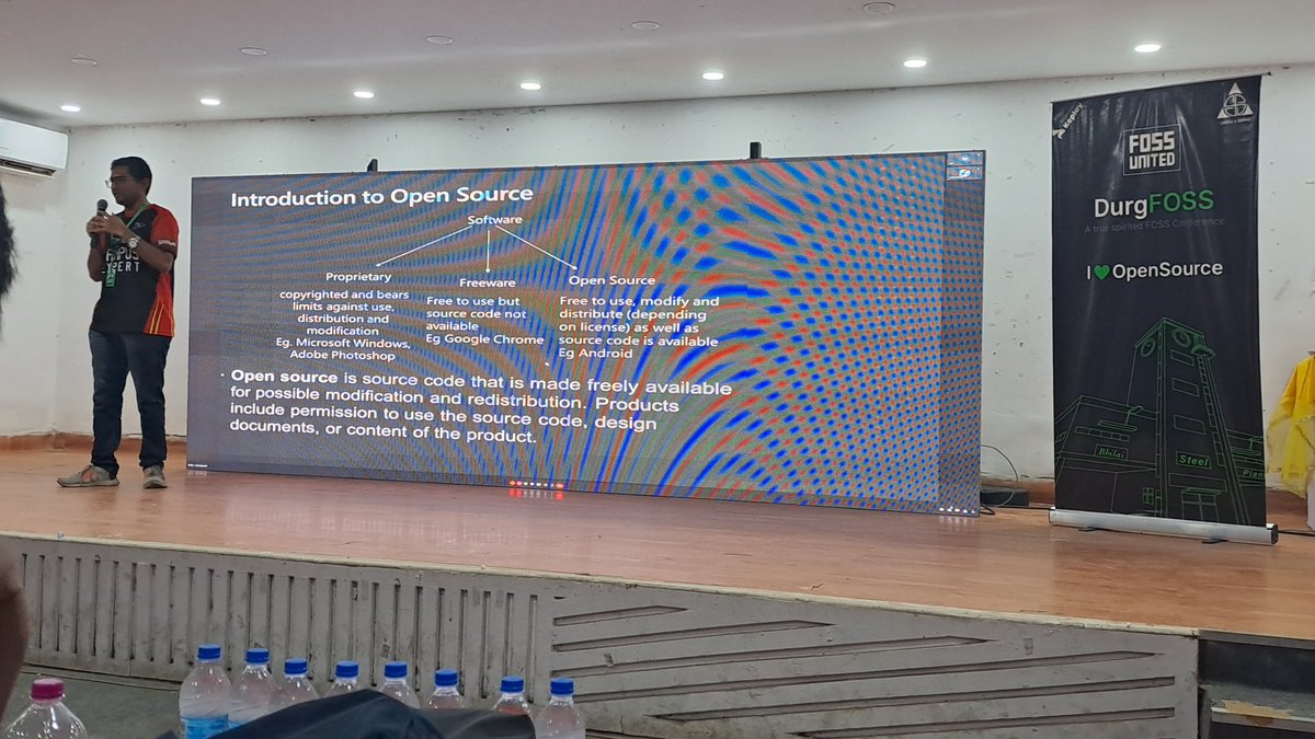 jayk_gupta's tweet image. First session on #opensource by @ankurg132 
@durgfoss #DurgFoss2023