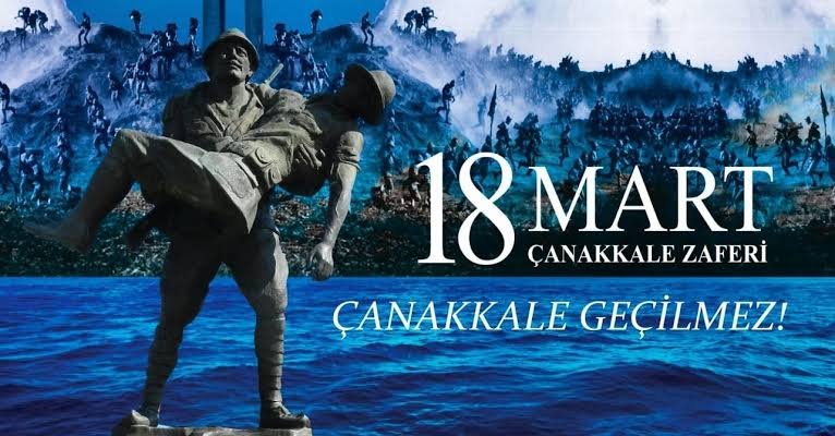 18 Mart Şehitleri Anma Günü Ve Çanakkale Deniz Zaferi'nin 108. yılı kutluyor; başta Anafartalar Kahramanı Ulu Önder Gazi Mustafa Kemal Atatürk olmak üzere tüm şehitlerimizi saygıyla anıyorum. 
#SesimiDuyanVarmı #Çanakkale #18Mart