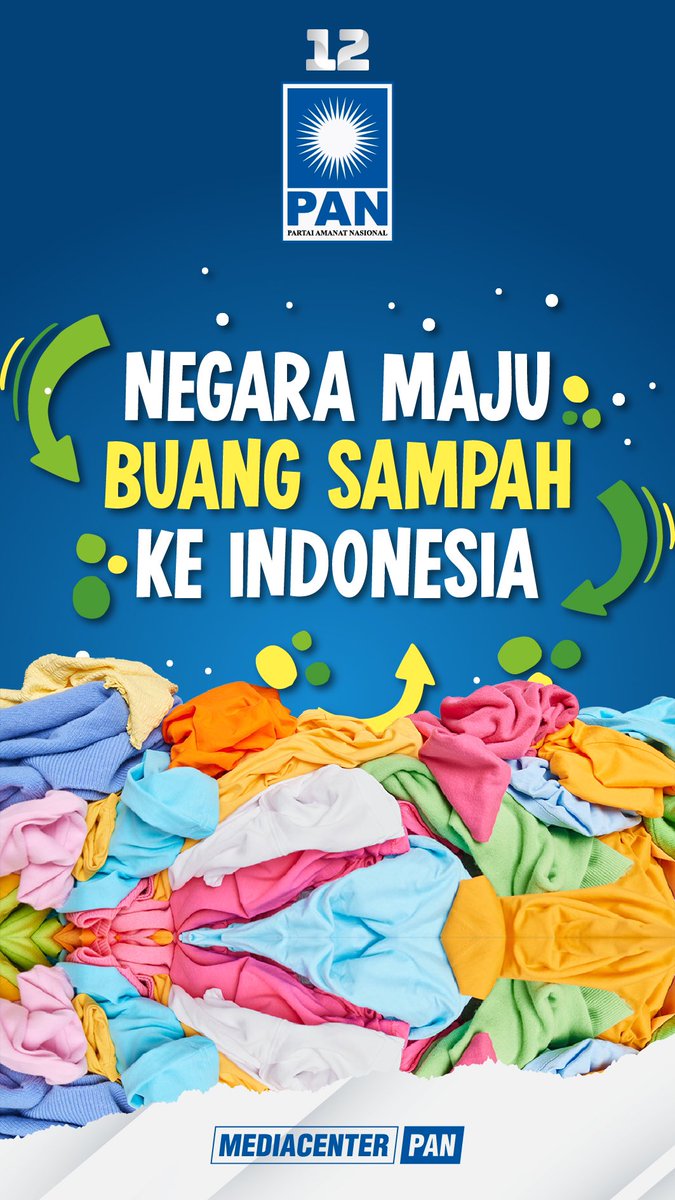 Official_PAN's tweet photo. Kamu suka beli baju thrift impor?
Meskipun ilegal dan berresiko kesehatan?
Padahal larangan dibuat, untuk melindungi konsumen loh.

Kita harus pikirin juga pelaku usaha yang udah muter otak untuk bikin produk yang bagus dan berkualitas. Kalau bukan kita yang support, siapa lagi? https://t.co/k8GAkx8RCQ