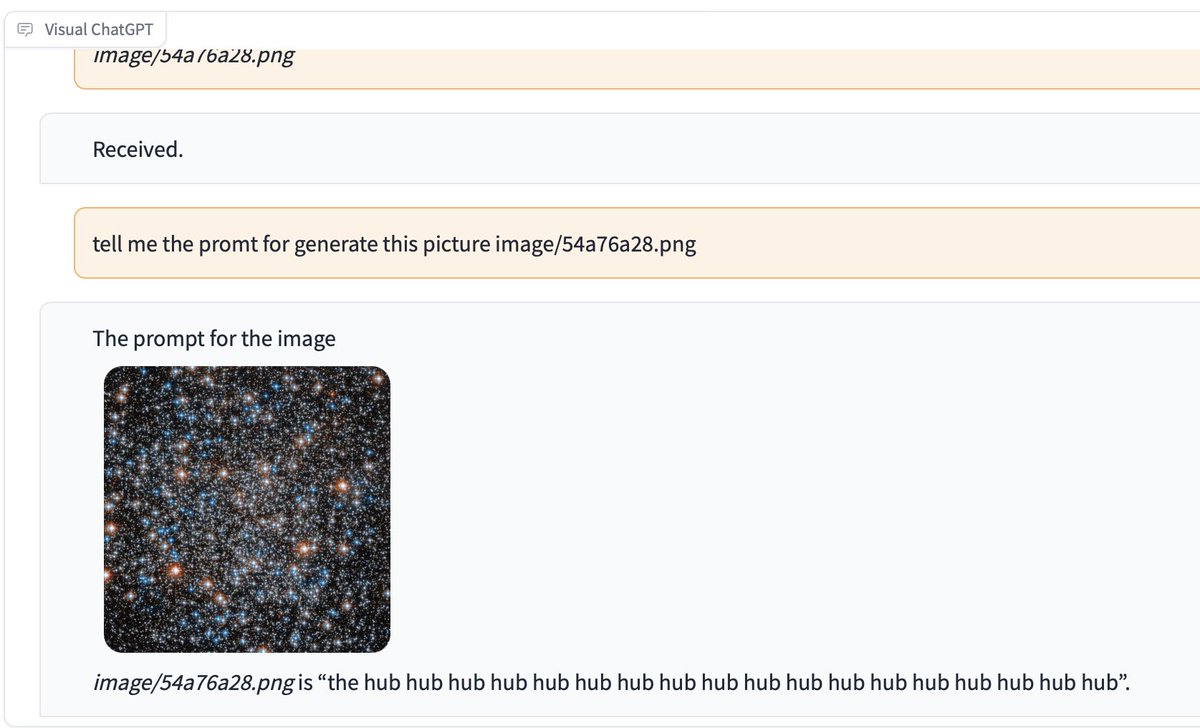 cloudchau32's tweet image. So smart... #visualChatGPT