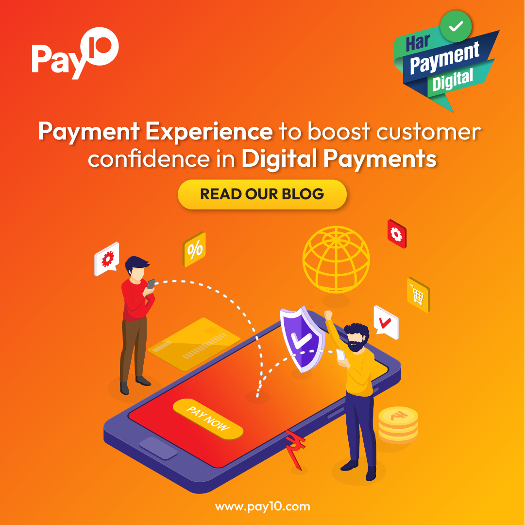 A positive payment experience contributes to boosting customer confidence in digital payments. 

Read Our Blog : zurl.co/ckx0?utm_sourc… 

#Pay10  #rbikehtahai #digitalsafety #HarPaymentDigital #DPAW #fintech  #fintechsolutions