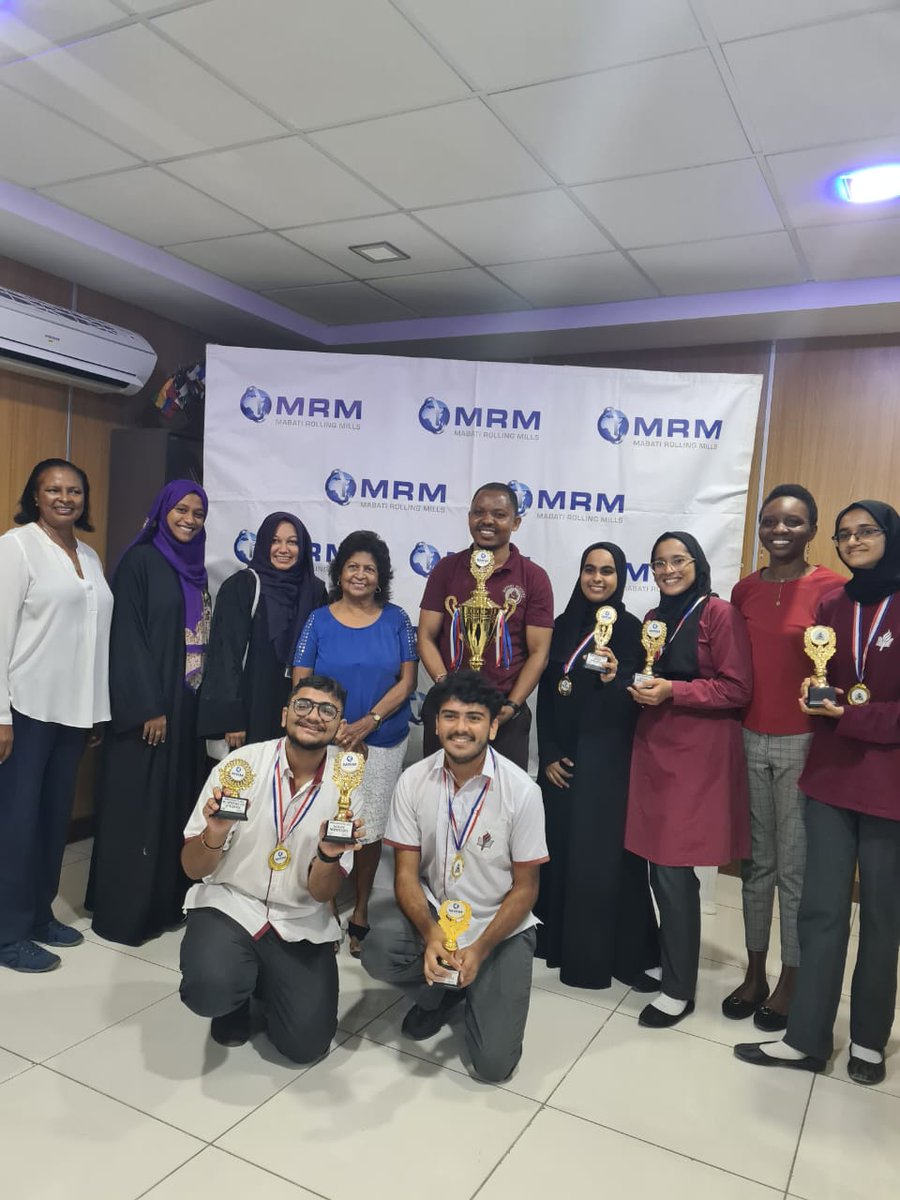 JafferyAcademy's tweet photo. Behold the Champions of the Interschool Debate Hosted by Lions MRM 2023!👏🏼👏🏼👏🏼
It was worth the effort, commitment and focus. You have conquered - and so again! Keep soaring. We believed and did it!!!
Hearty Congratulations #TeamJaffery. 

 #jafferyacademymombasa #debatesuccess https://t.co/EUnjIIk3XV