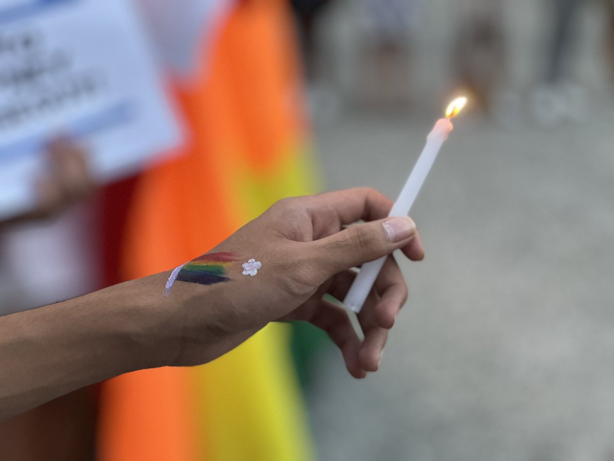 uplipadofficial's tweet photo. ICYMI: In commemoration of the fallen victims of gender-based violence, UP Lipad spearheaded a candle lighting activity in front of the CAS Building on Friday, March 17.
Read more here: https://t.co/fnT6NOOLGx
#UPLipad #UPVPride2023 #Beklaban #PowerInProtest #SOGIEEqualityNow https://t.co/fbAWGCRSlo