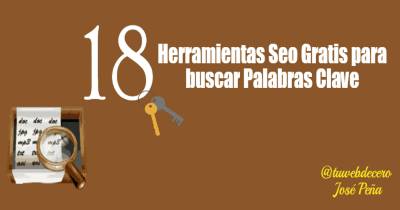 18 herramientas Seo gratis para encontrar Palabras Clave poco conocidas

Posicionarte en Google es posible con estas 18 herramientas Seo gratis para encontrar palabras clave, Aprende a usarla a través de videos explicativos. #SEO #SocialMedia

 tuwebdecero.com/herramientas-s…