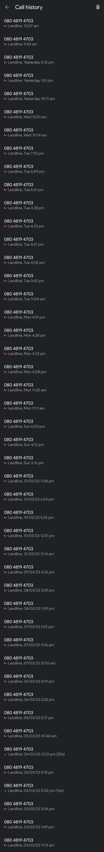 shubaran's tweet photo. @MyIndusIndBank what is this way of annoying your customers. Are you guys crazy! These many calls per day?? And I am not alone.

Remove my contact number RIGHT NOW from your spam calls or else close my account https://t.co/TRqDHwfn5q
