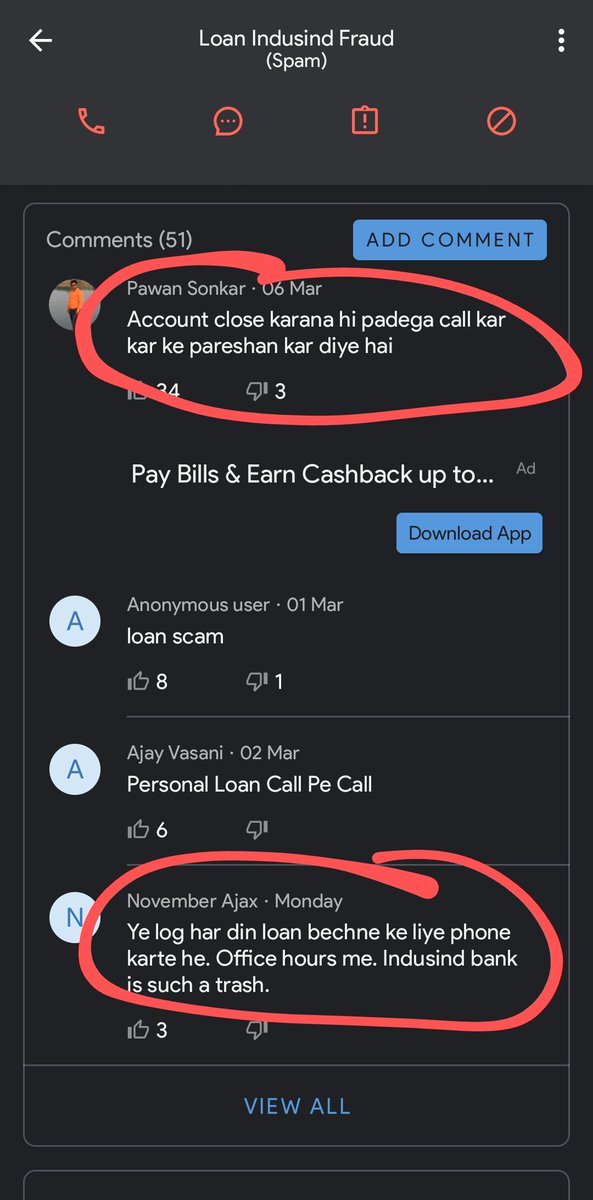 shubaran's tweet photo. @MyIndusIndBank what is this way of annoying your customers. Are you guys crazy! These many calls per day?? And I am not alone.

Remove my contact number RIGHT NOW from your spam calls or else close my account https://t.co/TRqDHwfn5q