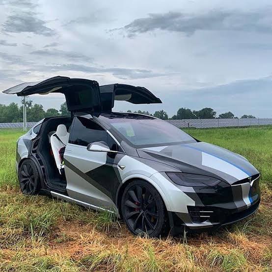 TESLA CARS ONLY on Twitter "RATE THE TESLA MODEL X WRAP DOPE OR NOPE?⚡"
